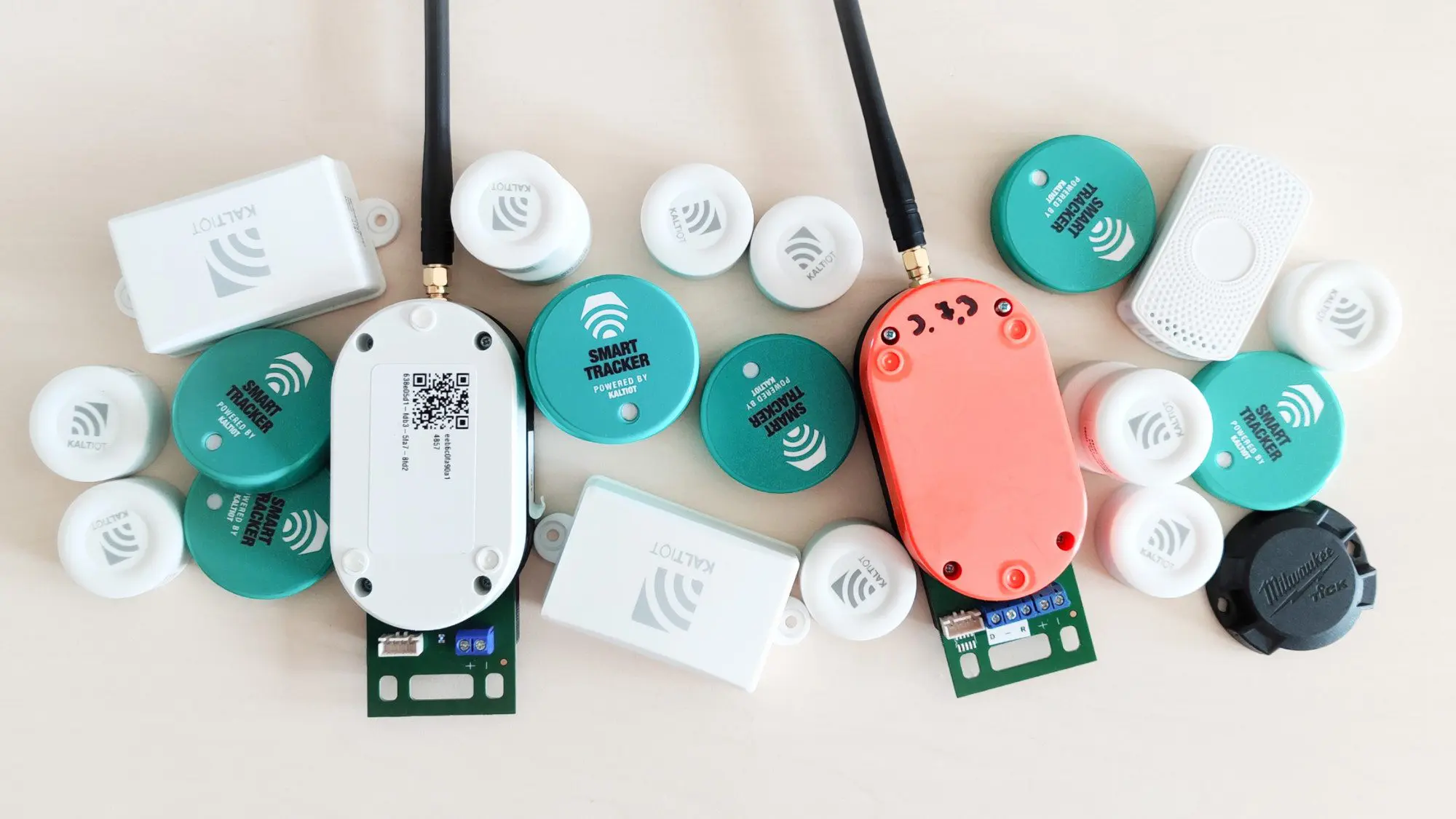 IoT sensors and BLE beacons