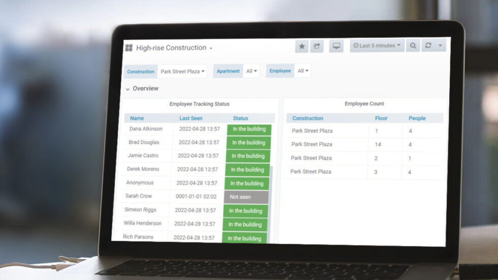 Rakennustyömaan seuranta IoT-laitteilla